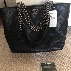 Chanel Black Large Shopping 30CM